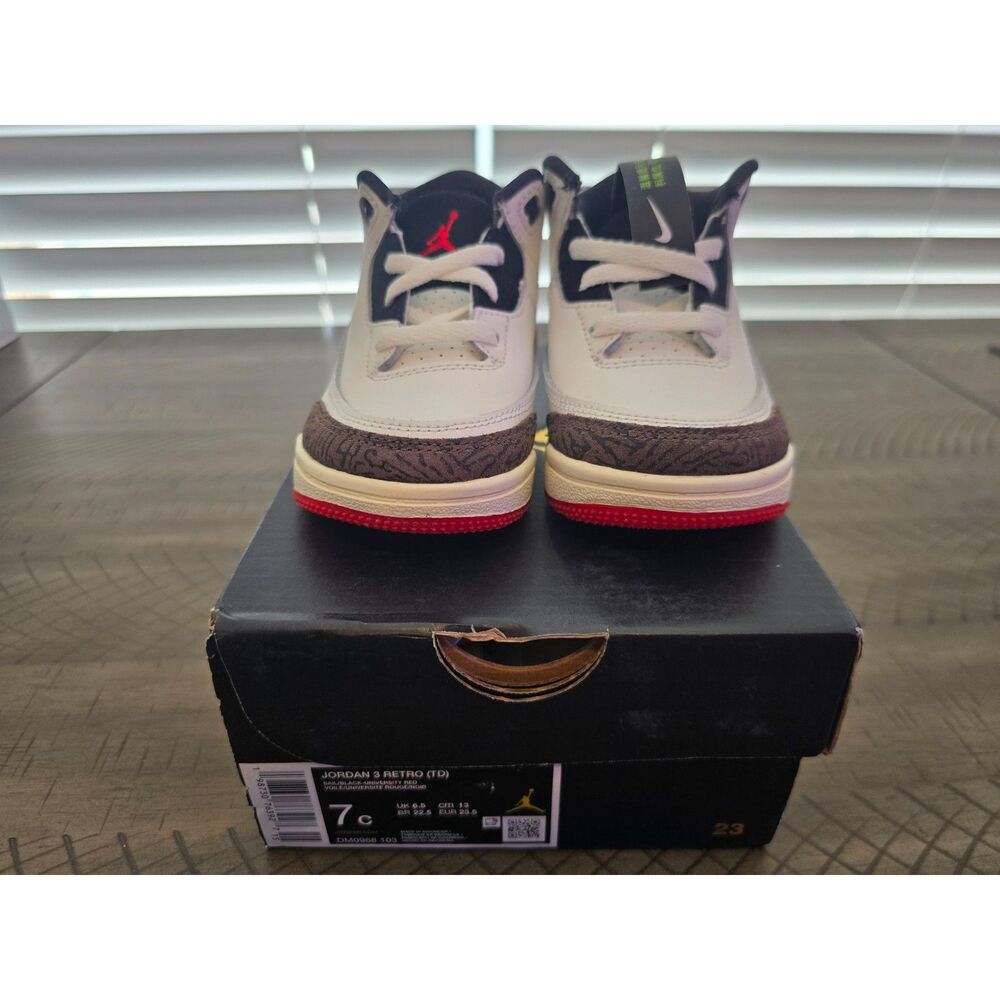 Nike Air Jordan 3 Retro (TD) World's Best Dad Size 7C